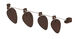 Punkah 24 inch Rust Fan-Multi, Blades Sold Separately, Motor Only