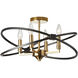 Paloma 4 Light 18.00 inch Semi-Flush Mount
