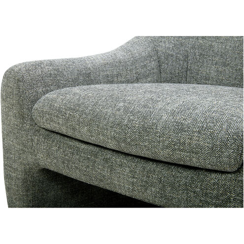 Kenzie Green Accent Chair in Multicolor