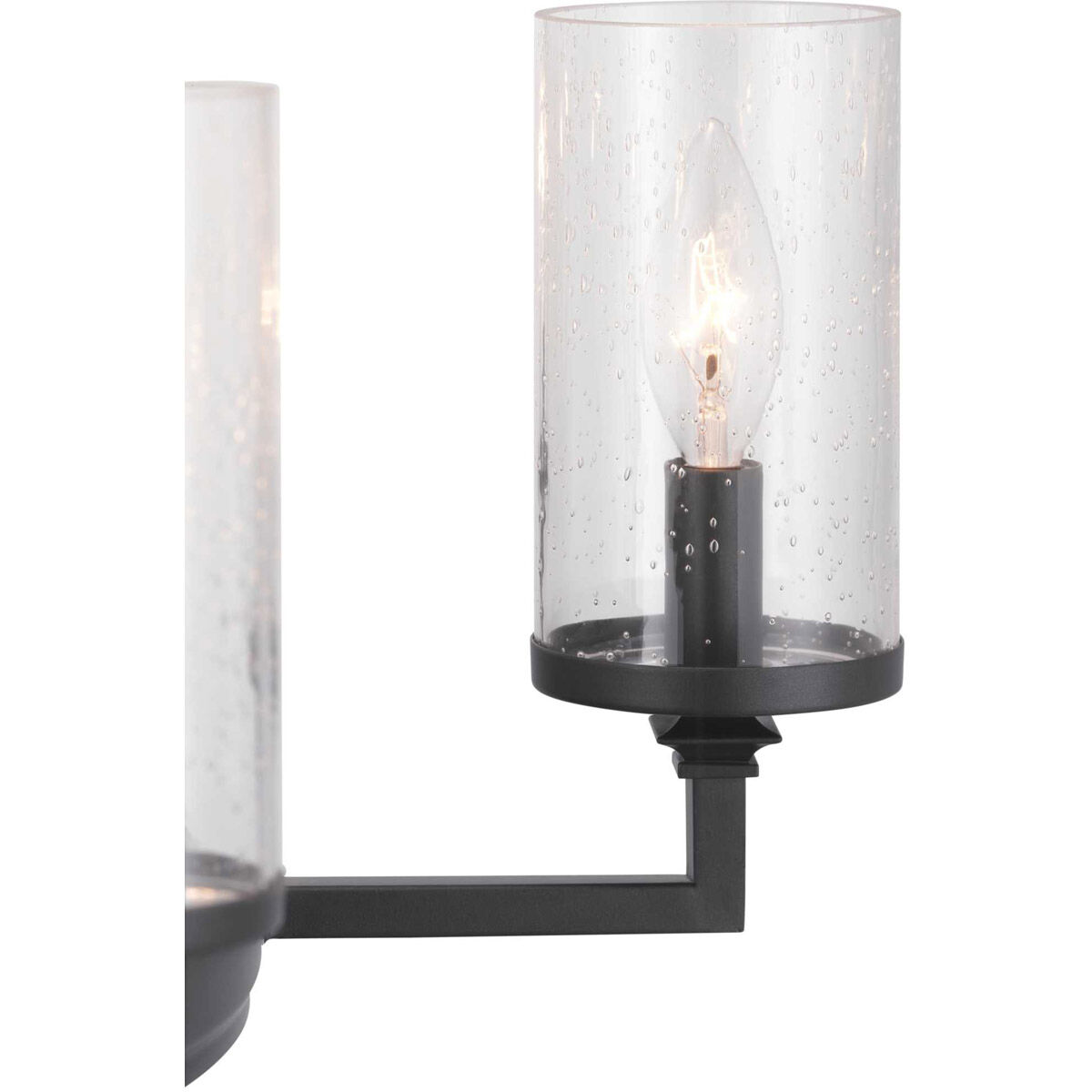 Gresham 8 Light 38 inch Graphite Chandelier Ceiling Light, Design Series