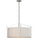 Bow 4 Light 23.8 inch Sterling Pendant Ceiling Light in Flax