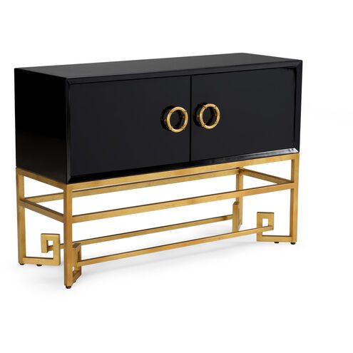 Bradshaw Orrell Black/Gold Leaf Cabinet