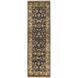 Taj Mahal 96 X 30 inch Ink, Tan, Khaki Rug