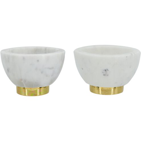 Britton 4 X 2.5 inch Bowl in White