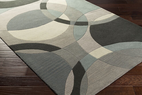 Forum 72 X 48 inch Taupe Rug in 4 X 6, Rectangle