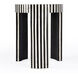 Rimma Bone Inlay Side Table in Black and White