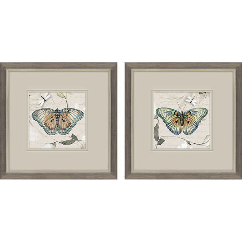 Animals Turquoise and Green Framed Art
