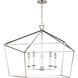 C&M by Chapman & Myers Dianna 5 Light 28 inch Brushed Nickel Pendant Ceiling Light