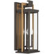 Lendel 4 Light 24 inch Twilight Bronze and Textured Gold Outdoor Sconce