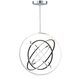 Trilogy LED 32 inch Polished Nickel Pendant Ceiling Light