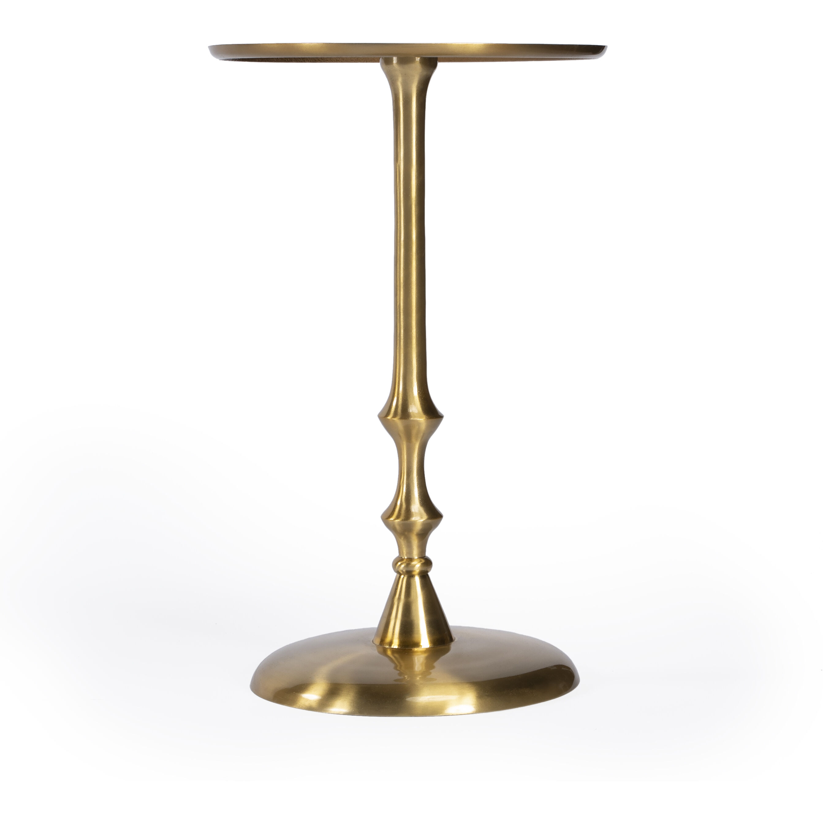 Givanna Metal Side Table in Gold