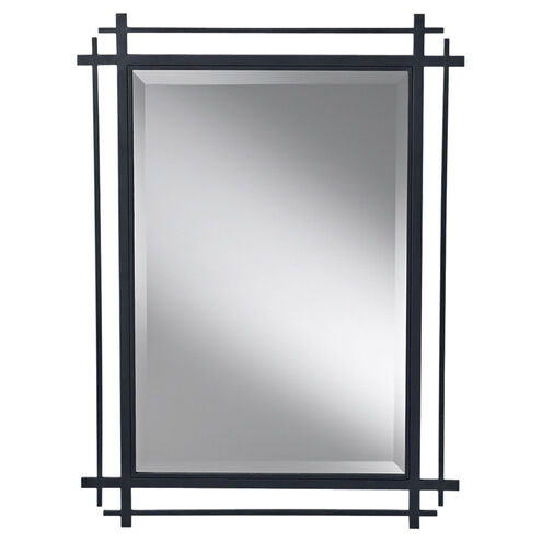 Spruce 37 X 27.19 inch Antique Forged Iron Wall Mirror