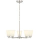 Strayhan 5 Light 24 inch Brushed Nickel Chandelier Ceiling Light