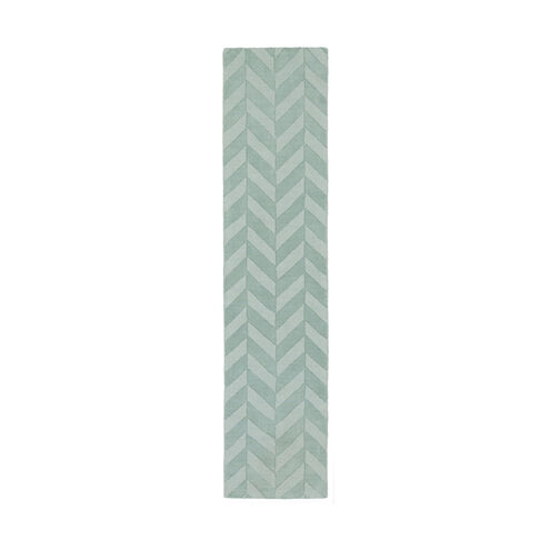 Central Park 60 X 36 inch Ice Blue/Sage Rugs, Rectangle