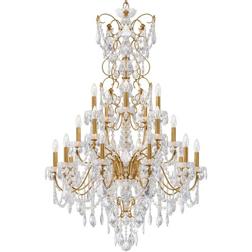 Century 20 Light 37 inch Heirloom Gold Chandelier Ceiling Light