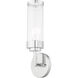 Hillcrest 1 Light 5 inch Polished Chrome ADA ADA Wall Sconce Wall Light