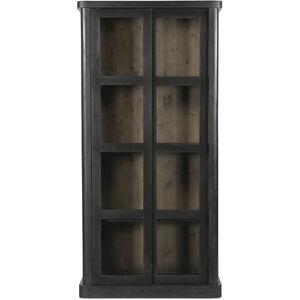 Mona Black Tall Cabinet
