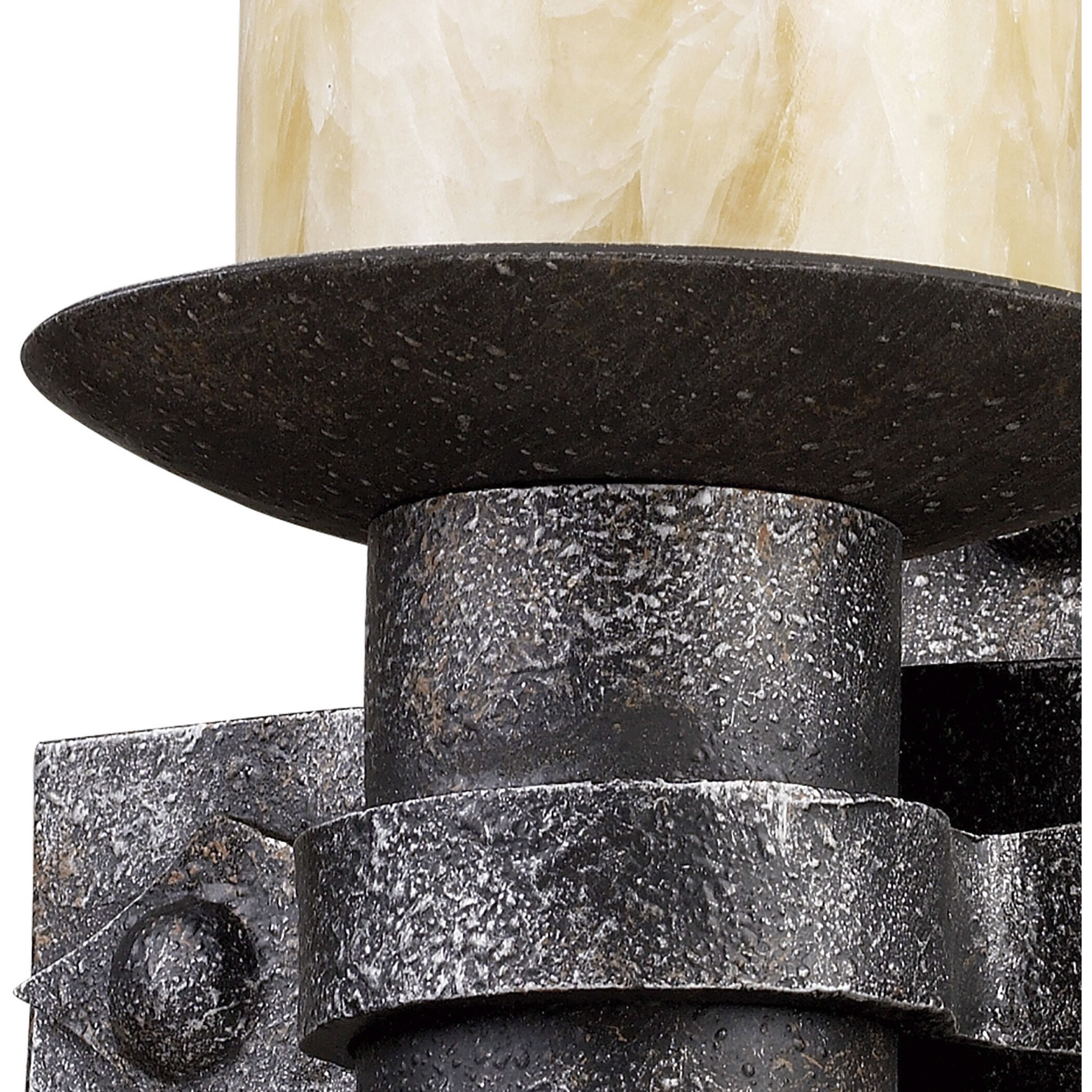 Cambridge 1 Light 7 inch Moonlit Rust Sconce Wall Light