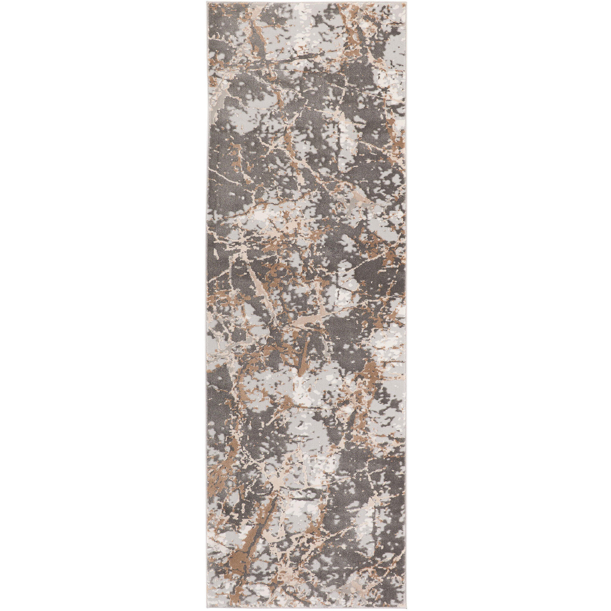 Besni 94 X 32 inch Mineral Tones Rug in 2 x 8