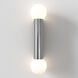 Ortona 2 Light 4.33 inch Polished Chrome Bathroom Wall Light