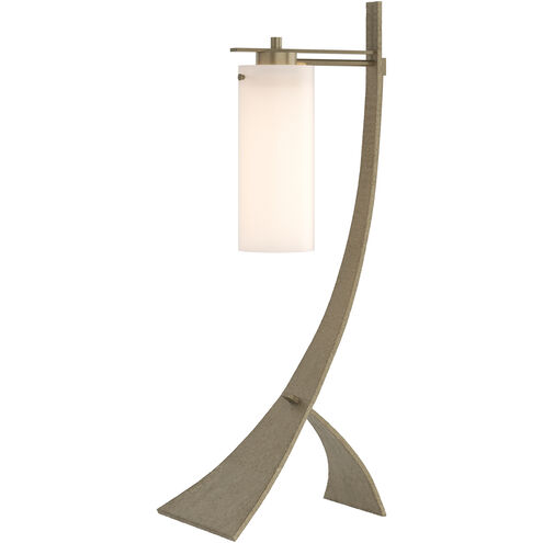 Stasis 28.3 inch 100 watt Soft Gold Table Lamp Portable Light