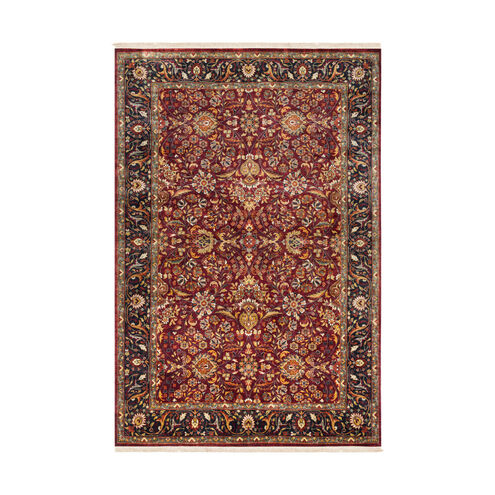 Taj Mahal 36 X 24 inch Garnet/Sage/Black/Mustard/Olive/Brick/Cream Rugs, Rectangle