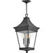 Heritage Chapel Hill LED 13 inch Museum Black Outdoor Hanging Lantern