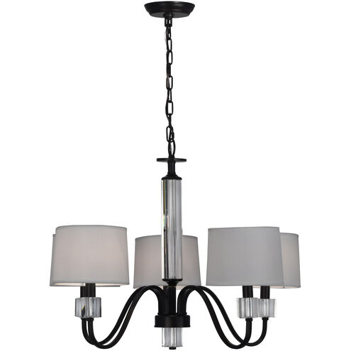 Springdale 5 Light 29 inch Dark Bronze Chandelier Ceiling Light