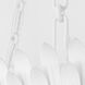 Suzanne Kasler Leslie LED 26.75 inch Plaster White Chandelier Ceiling Light