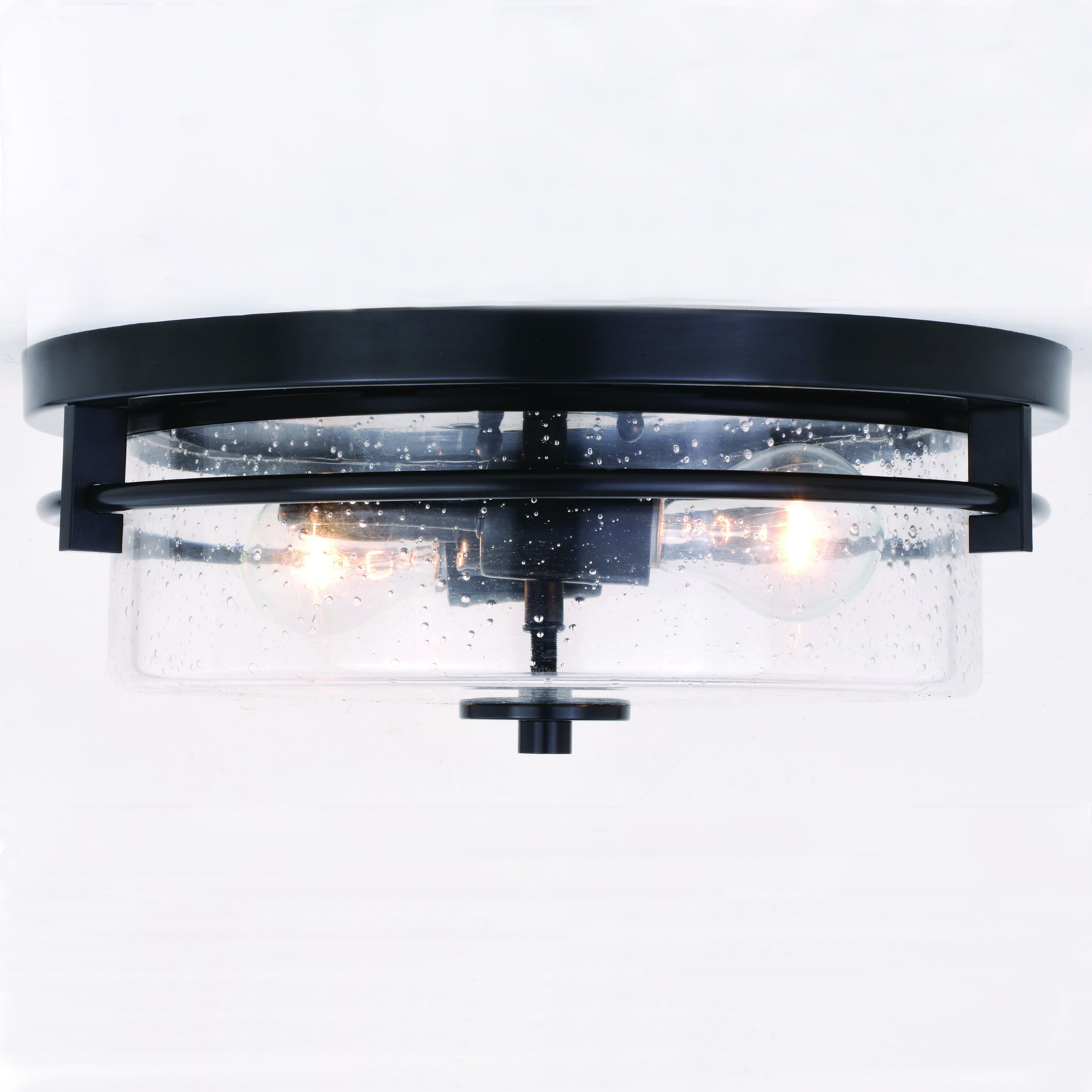 Addison LED 15 inch Matte Black Flush Mount Ceiling Light