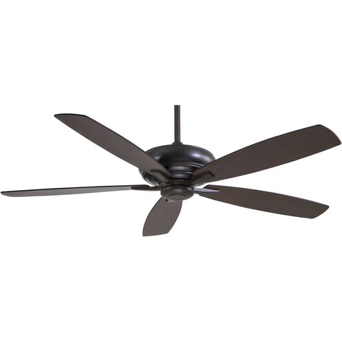 Minka-Aire Kola-XL 60 inch Kocoa with Toned Medium Maple/Dark Maple Blades Ceiling Fan in Dark Maple/Toned Med Maple F689-KA - Open Box