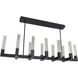 Cinema LED 54 inch Black Pendant Ceiling Light in 54in.