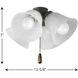 AirPro LED Antique Bronze Fan Light Kit
