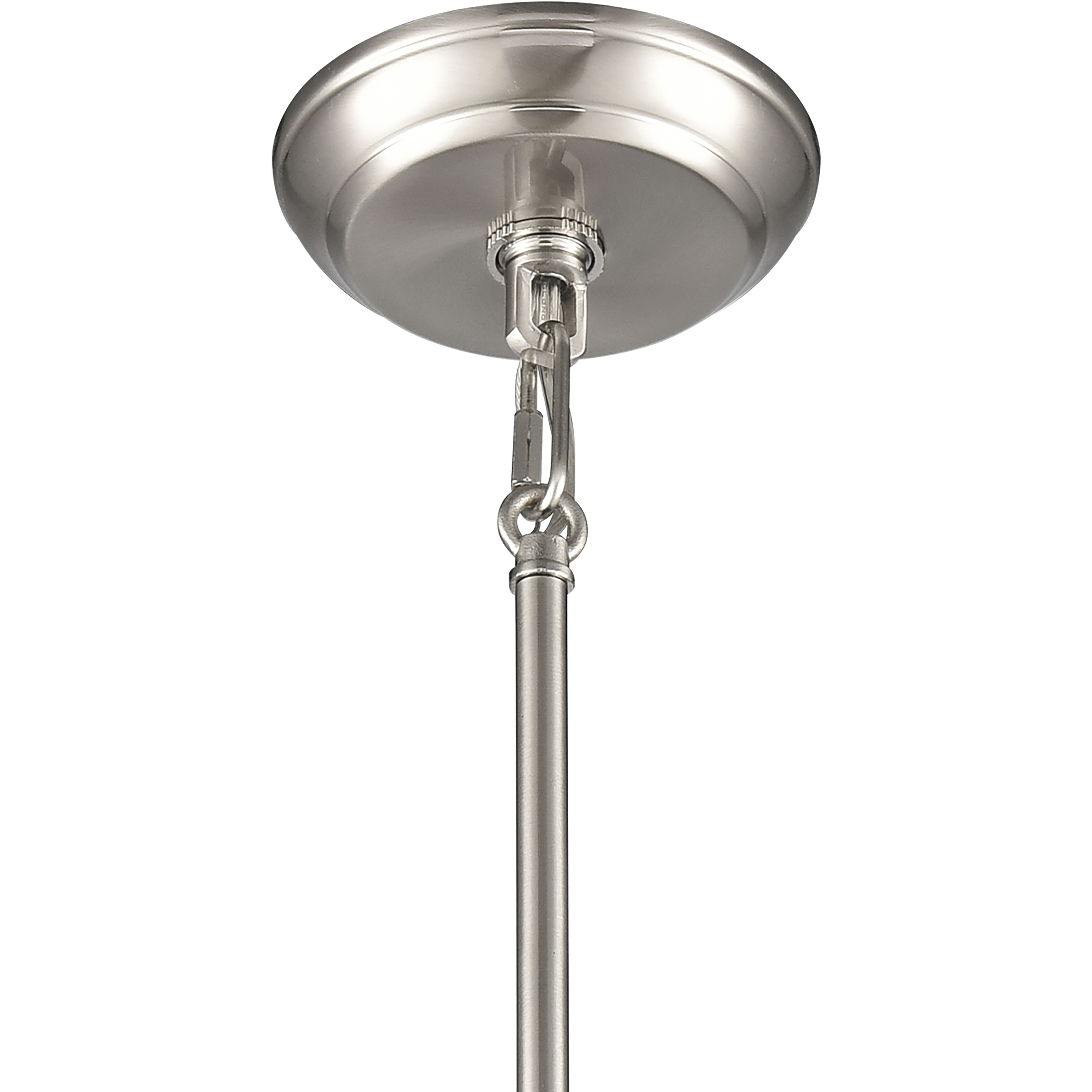 Sven Pendant Ceiling Light in Satin Nickel