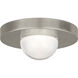 Kelly Wearstler Ebell Mini LED 4.5 inch Antique Nickel Flush Mount Ceiling Light, Integrated LED