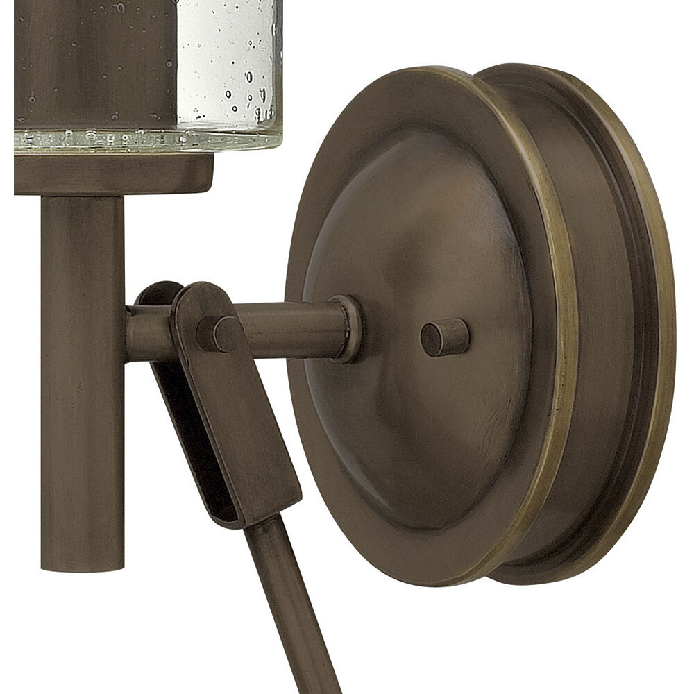 Collier 1 Light 5 inch Light Oiled Bronze Indoor Wall Sconce Wall Light