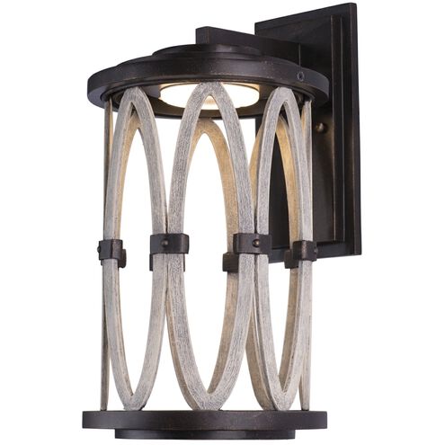 Belmont Outdoor LED 8.5 inch Florence Gold Wall Sconce Wall Light