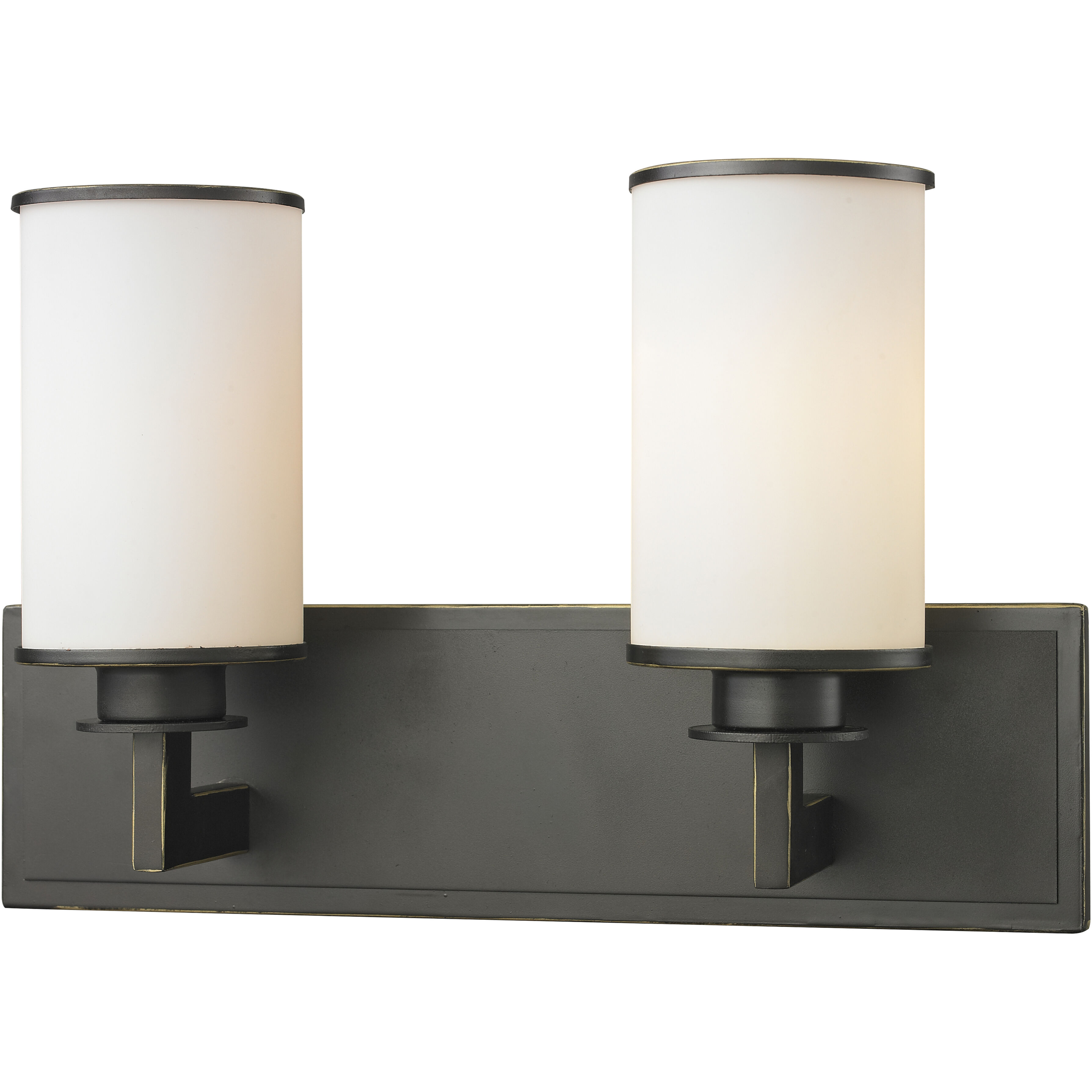 Savannah 2 Light 16.13 inch Bathroom Vanity Light