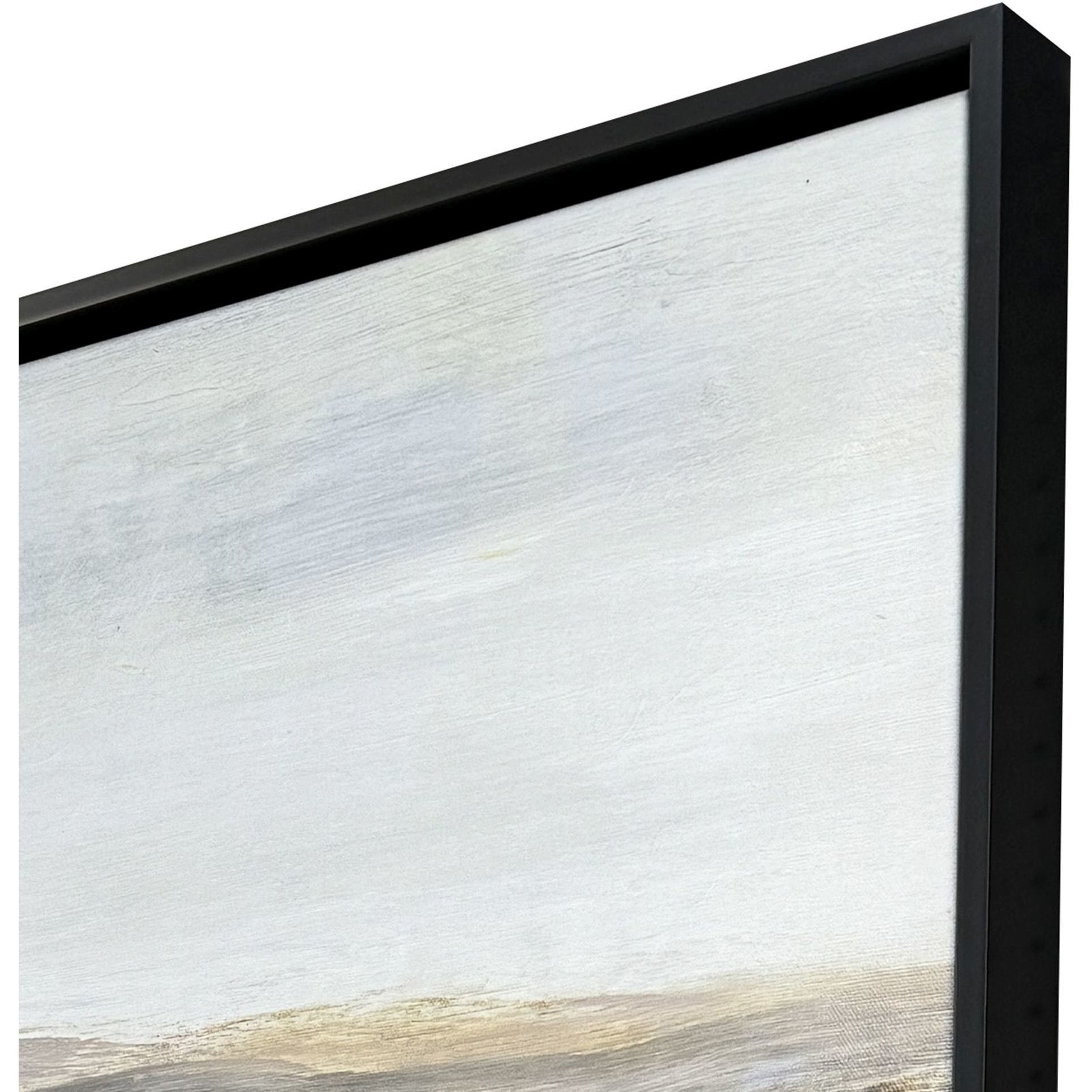 Wild Pasture Gray and Beige and Blue and Multi Canvas