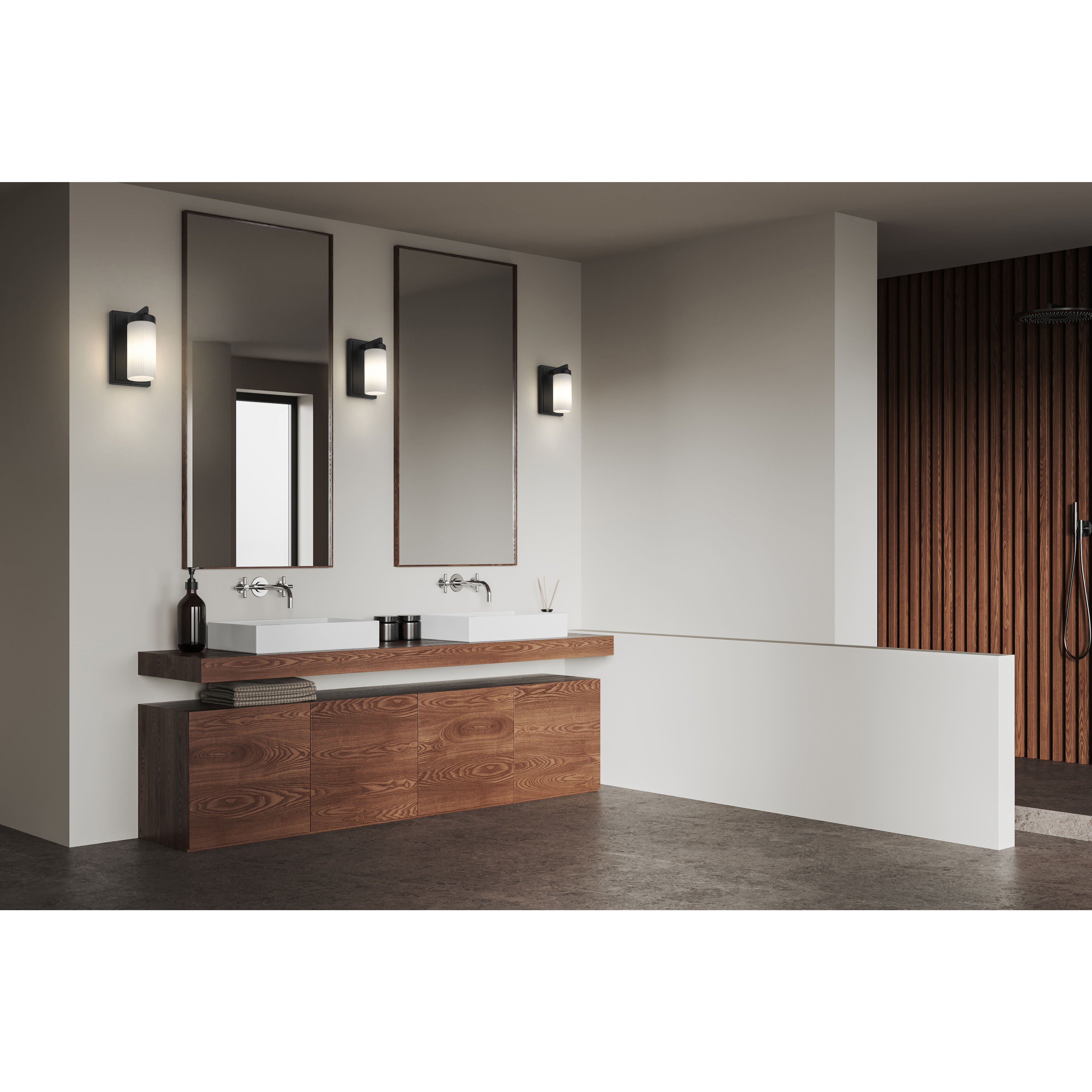 Danica 1 Light 4.75 inch Matte Black Wall Sconce Wall Light