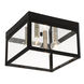 Nyack 4 Light 10.5 inch Black Outdoor Ceiling Mount