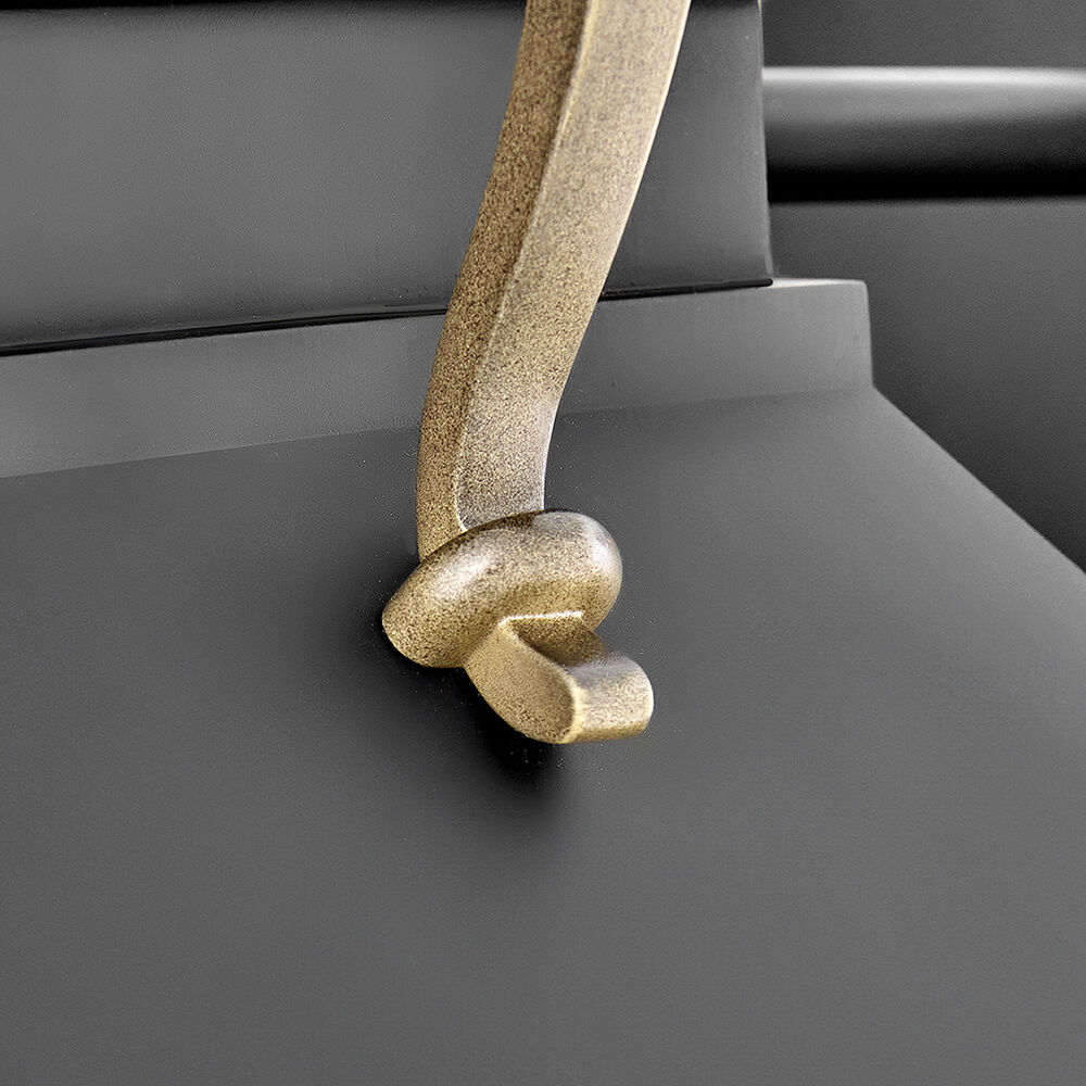 Dawson 4 Light 31 inch Black Outdoor Wall Mount