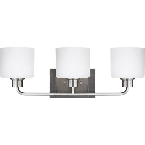 Canfield 3 Light 23.13 inch Bathroom Vanity Light