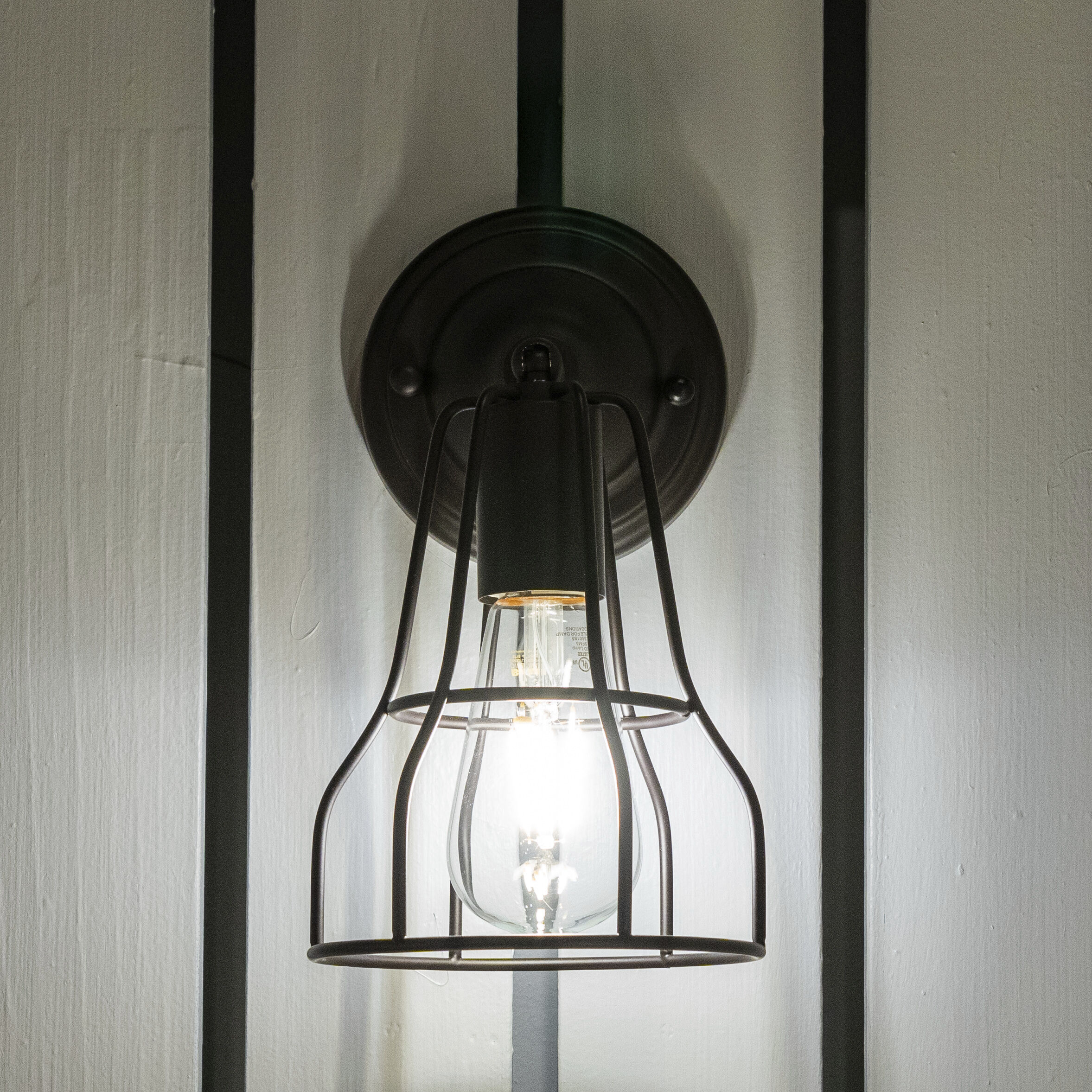 Clybourn LED 6.75 inch Oil Rubbed Bronze Bathroom Light Wall Light