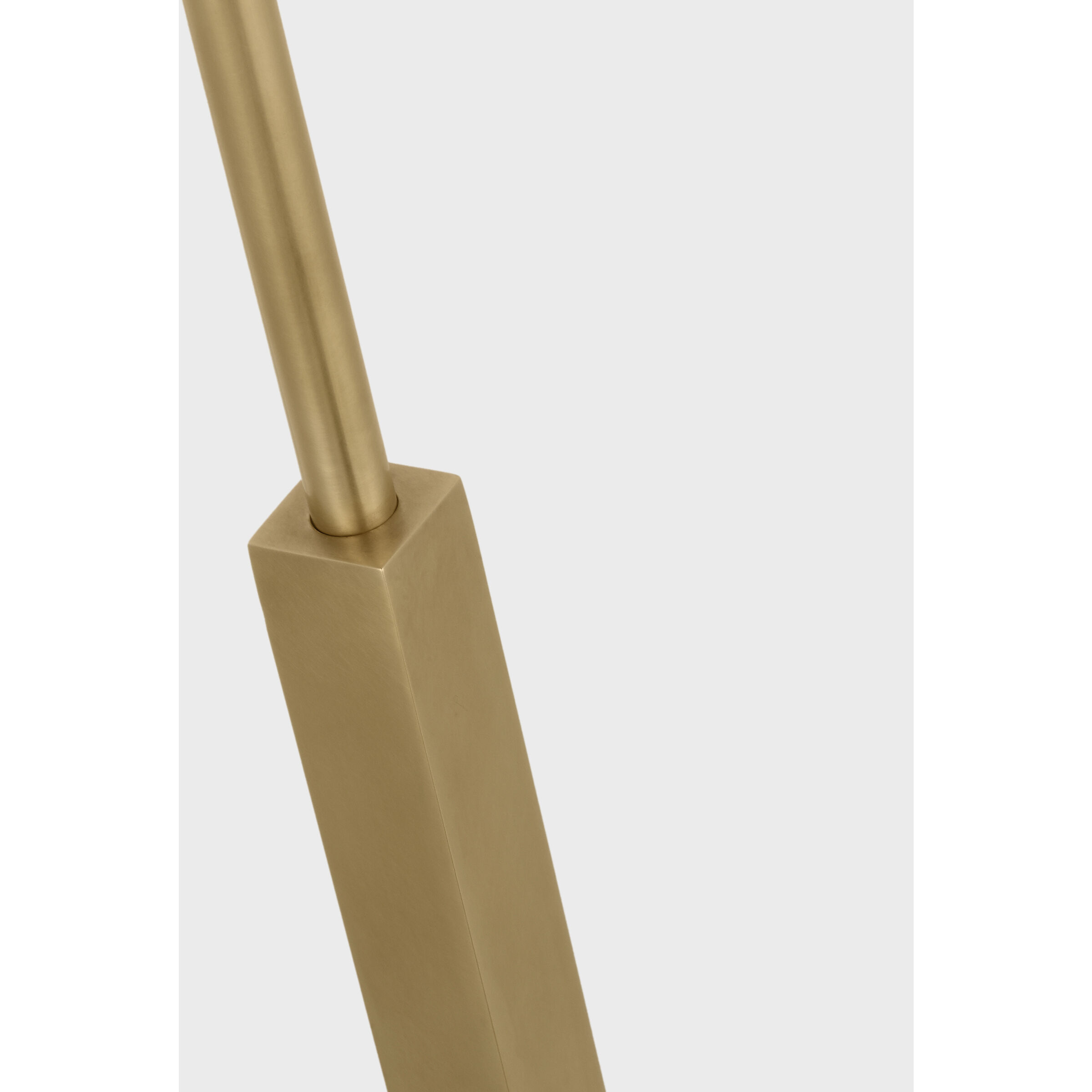 J. Randall Powers Hackney 52.25 inch 2.00 watt Hand-Rubbed Antique Brass Cordless Floor Lamp Portable Light