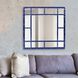 Bamboo 40 X 40 inch Navy Mirror