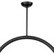 Happy LED 33.5 inch Oil Rubbed Bronze Pendant Ceiling Light, Large