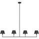 Drew & Jonathan Ender Linear Chandelier Ceiling Light, Large