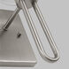 Codyn 1 Light 6.75 inch Brushed Nickel Bath Vanity Wall Light