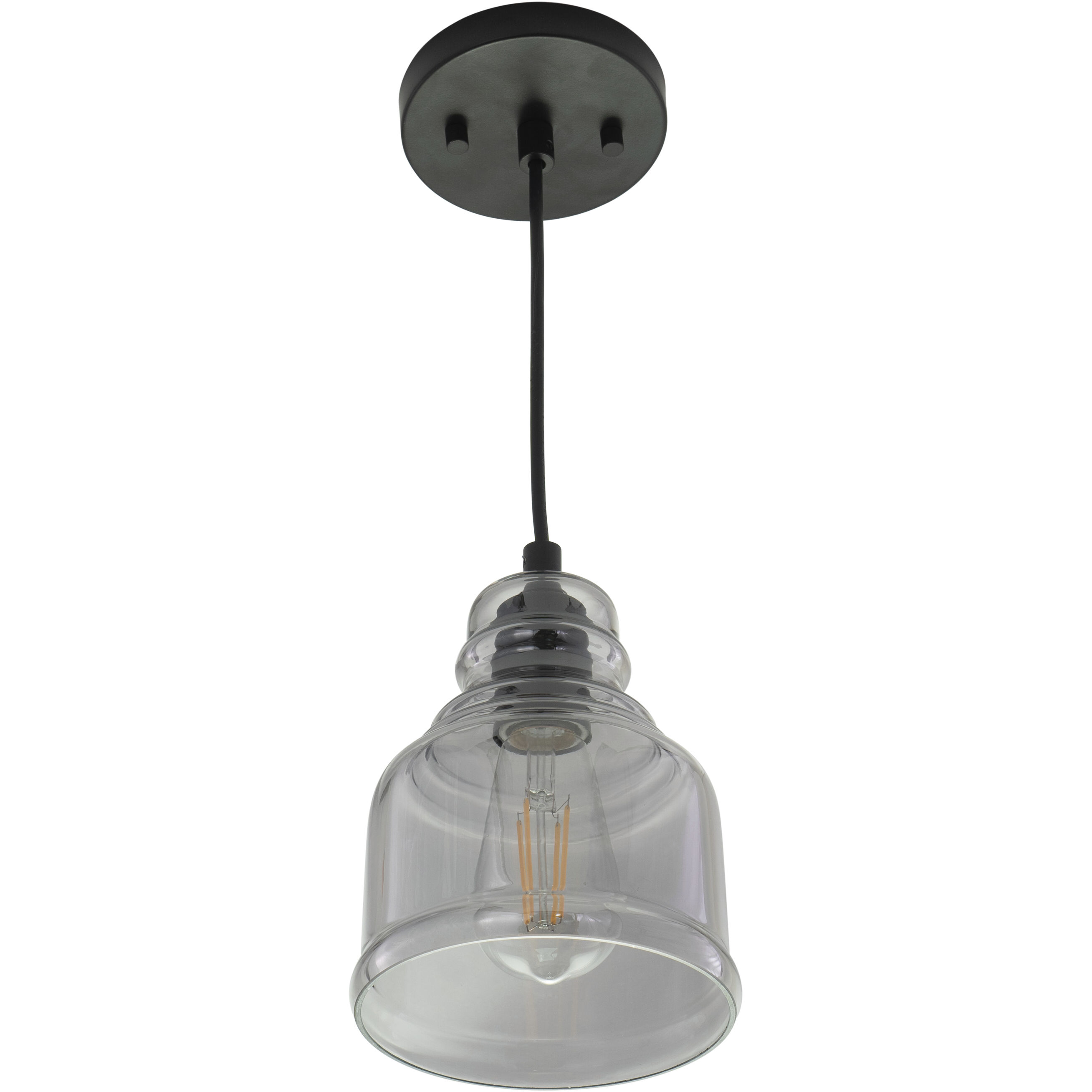 Millie LED 6 inch Matte Black Mini Pendant Ceiling Light